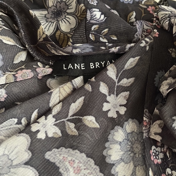 Lane Bryant floral sheer open front cardigan size 26/28 - Picture 4 of 6